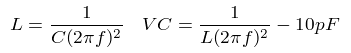 バーアンテナのインダクタンス計算式
